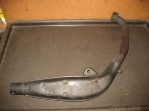 1974 TM75 EXHAUST MUFFLER HEAD PIPE HEADER SUZUKI COLT MINI CROSS TS TM 75 TS75 - Picture 1 of 12