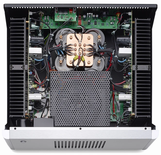 ROTEL RB 1582 MKII amplificatore finale stereo 200W silver