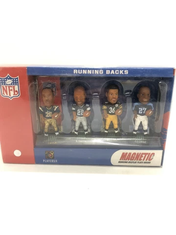 NFL RB’s Magnetic Mini Bobs NFL RUNNING BACKS FoCo MINI BOBBLE SET DISPLAY PLATE Cover