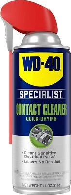 Spray limpiador de contactos especializado WD-40, 11 OZ Foto 1 de 4