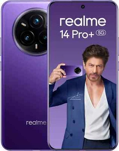 realme 14 Pro+ 5G (Bikaner Purple, 128 GB) (8 GB RAM) “NO TARIFFS IN USA” - Picture 1 of 4