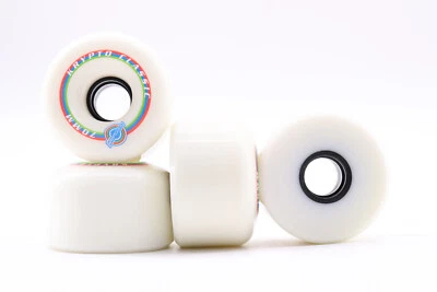 Kryptonics CLASSIC 70mm 78a Weiß longboard sneakboard oldskool