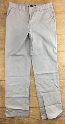 Pantalones Caquis Uniforme Tostado Francés Niños Talla 18 Marrón Claro Relajado Foto 1 de 4