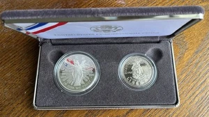 1989-S United States Congressional Coins (2-Coin Commemorative Proof Set). - Picture 1 of 5