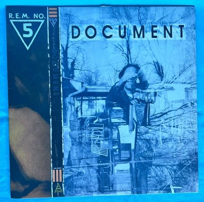 R.E.M. No. 5 DOCUMENT  1987 LP I.R.S. Records IRS-42059 1st Europadisk Pressing - Image 1 of 4