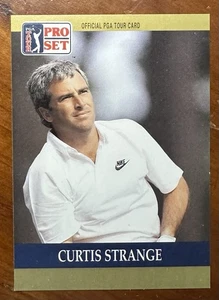 1990 Pro Set PGA Golf CURTIS STRANGE #60 NM-MT - Picture 1 of 2