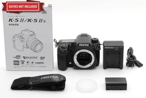 S/C 7104 [NEAR MINT] PENTAX K-5 II S 05 16.3MP Digital SLR Camera Black JAPAN - Picture 1 of 24