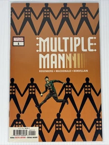 Multiple Man #1 Marcos Martin Beast Magik X-Men Marvel Comics 2018 casi nuevo  - Imagen 1 de 6