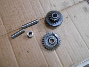 ARCTIC CAT 650 H1 2007 07 ATV electric starter drive gears shafts  reduction - Picture 1 of 2