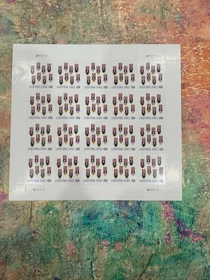 Estampillas de Estados Unidos 2017 sombrero del Tío Sam 5 hojas de 20/un total de 100 Foto 1 de 2