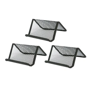 3 Stück tragbares Eisennetz Name Cardcase Business Holder Name Organizer - Bild 1 von 12