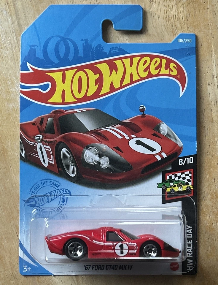 Hot Wheels '67 Ford GT40 Mk.IV - Brand new - Image 1 of 1