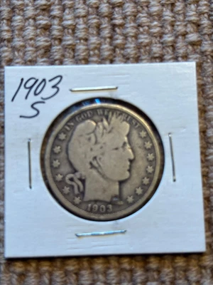 1903 S Barber Half Dollar - Image 1 of 2
