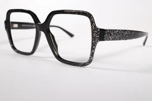 Jimmy Choo Eyeglasses JC 5005 Womens Black Full Rim Plastic Glasses Frames 55 mm - Picture 1 of 4