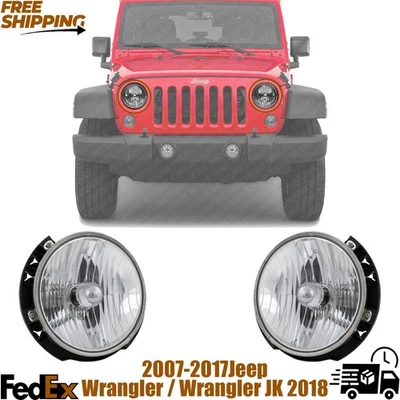 WRANGLER 07-17 / WRANGLER JK 18-18 FARO DIESTRO Y DERECHO, Montaje, Halógeno Foto 1 de 4