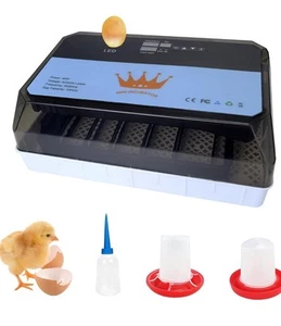 Egg Incubator Automatic Chicken Quail Chick Hatcher Incubators for Hatching Eggs - Picture 1 of 7