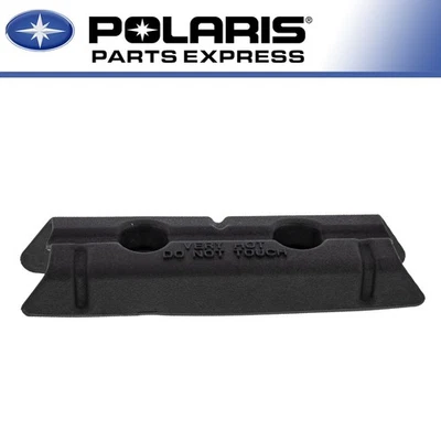 NEW 2007 - 2019 POLARIS PREDATOR OUTLAW 50 OEM EXHAUST SILENCER SHIELD 0455281 - Image 1 of 2