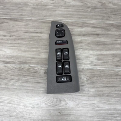 Interruptor de ventana eléctrica maestro Suburban Tahoe Yukon Sierra Silverado 1999-2002 gris Foto 1 de 4