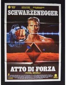 Manifiesto ATTO DE FUERZA Arnold Schwarzenegger Sharon Stone Total Recall A52 - Imagen 1 de 1