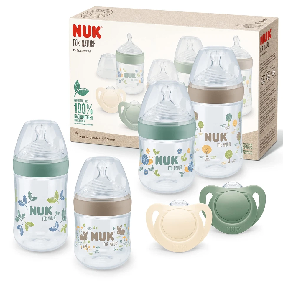 NUK Starter Set for Nature aus nachhaltigem Material 10225680 (400860042