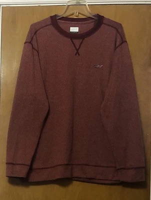 EUC Mens Greg Norman Performance Golf Crew Shark Logo L/S Stretch Sweatshirt XXL - Image 1 of 4