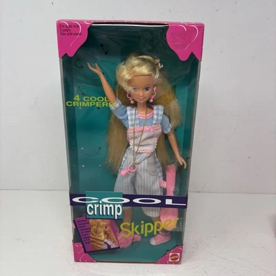 Muñeca Barbie Hermana Patrón Crimpado Genial De Colección 1993 NUEVA Foto 1 de 2