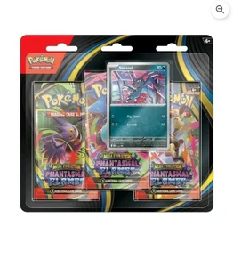 Pokemon Trading Card Game Phantasmal Flames Three-Booster Blister - Picture 1 of 6