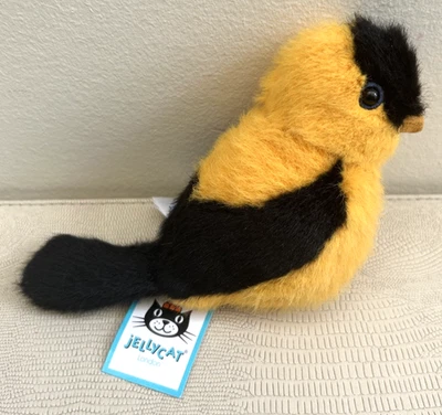 NWT Jellycat "I Am Birdling Goldfinch" bird BIR6G - Image 1 of 4