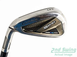 TaylorMade SIM2 MAX Single Iron 5 Iron Steel Regular Left 38.25in - Picture 1 of 8