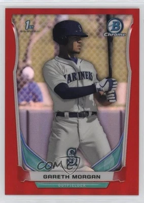 2014 Bowman Draft Chrome Red Refractor /5 Gareth Morgan #CDP68 - Image 1 of 2