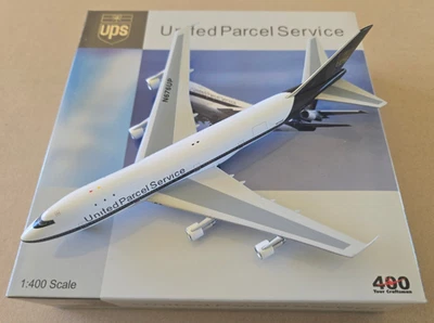 Boeing 747-100F UPS 1:400 / United Parcel Service N676UP AeroClassics / BigBird - Imagem 1 de 4