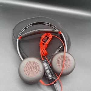Plantronics Poly C5220T USB-A Headset: Boom Mic + Control Adapter + Soft Case - Photo 1/2