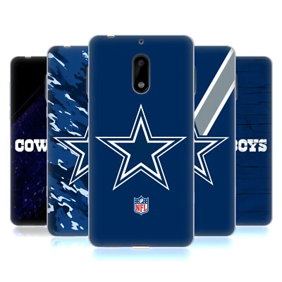 OFFICIAL NFL DALLAS COWBOYS LOGO SOFT GEL CASE FOR NOKIA PHONES 1 - Image 1 of 4