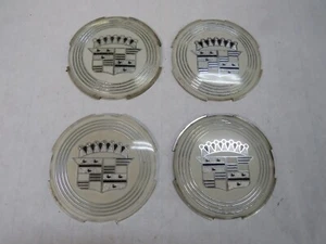 1959 59 Cadillac Eldorado Hubcaps Wheel Cover White Center Medallions ~ Set of 4 - Bild 1 von 8