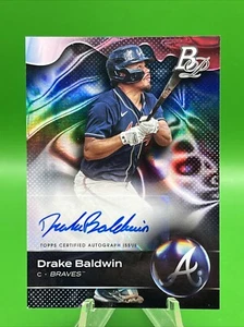 Drake Baldwin 2023 Bowman Platinum Auto Braves RC Rookie Card Autograph - Picture 1 of 2