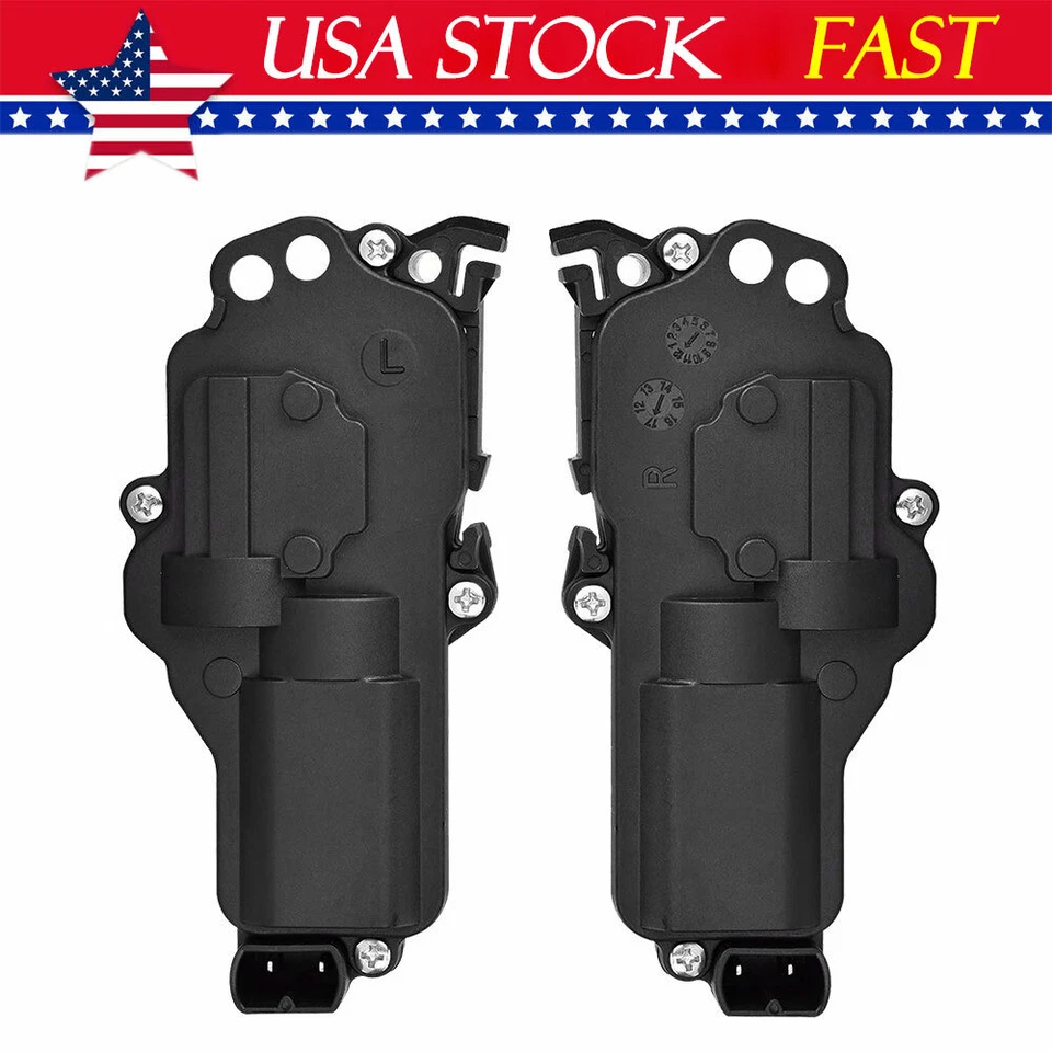 Juego de pares de actuadores eléctricos de bloqueo de puerta izquierda y derecha para camioneta Ford Mustang Mercury Sable Foto 1 de 4