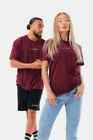 HYPE ADULT BURGUNDY ESSENTIAL SCRIBBLE LOGO T-SHIRT size M