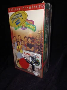 Exclusively From Blockbuster Video Power Rangers 2 Pack VHS Sealed With Toy - Picture 1 of 9