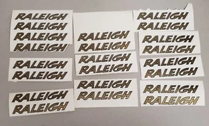 LOT OF 22 VINTAGE BIKE BICYCLE RALEIGH STICKER DECALS DOWNTUBE SEAT TUBE NEW #4 - Picture 1 of 1