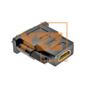 24 + 1Pin DVI wtyczka na gniazdo HDMI adapter pozłacany konwerter M F do HDTV LCD M - Zdjęcie 1 z 4