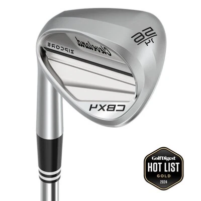Cleveland CBX 4 Zipcore Wedge - MLH KBS HI-REV 2.0 Steel Shaft - 56° Sand Wedge - Image 1 of 4