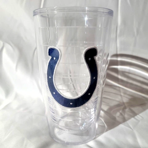 Indianapolis Colts Tervis Tumbler Hot/Cold Travel No Lid great condition Cover