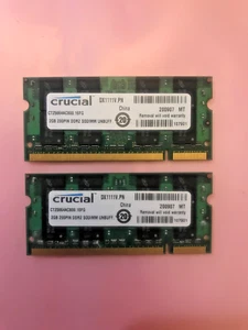 Crucial CT25664AC800.16FG 2GB PC2-6400 DDR2-800MHz - Picture 1 of 2