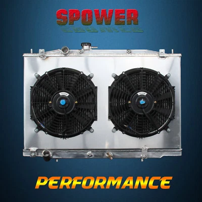 Алюминиевый радиатор MT для Acura TL J32A3 2004-2006 V6 3,2 л 2 ряда 2273 вентилятор плащ - Изображение 1 из 4