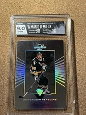 1994-95 Donruss Leaf Limited #1 Mario Lemieux HGA 9.0 Mint Grade 