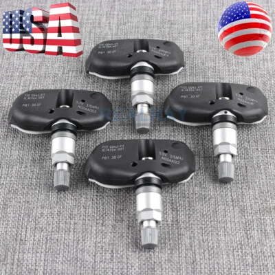 4pcs Tire Pressure Sensors TPMS for Honda Pilot Odyssey Ridgeline Acura TL MDX - Image 1 of 4