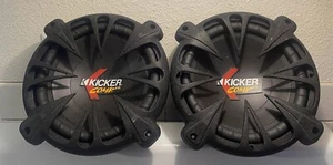 Paar 2 KICKER Comp VR 10" LAUTSPRECHER COMP VR Dual Subwoofer mit Gitter Vintage - Bild 1 von 10