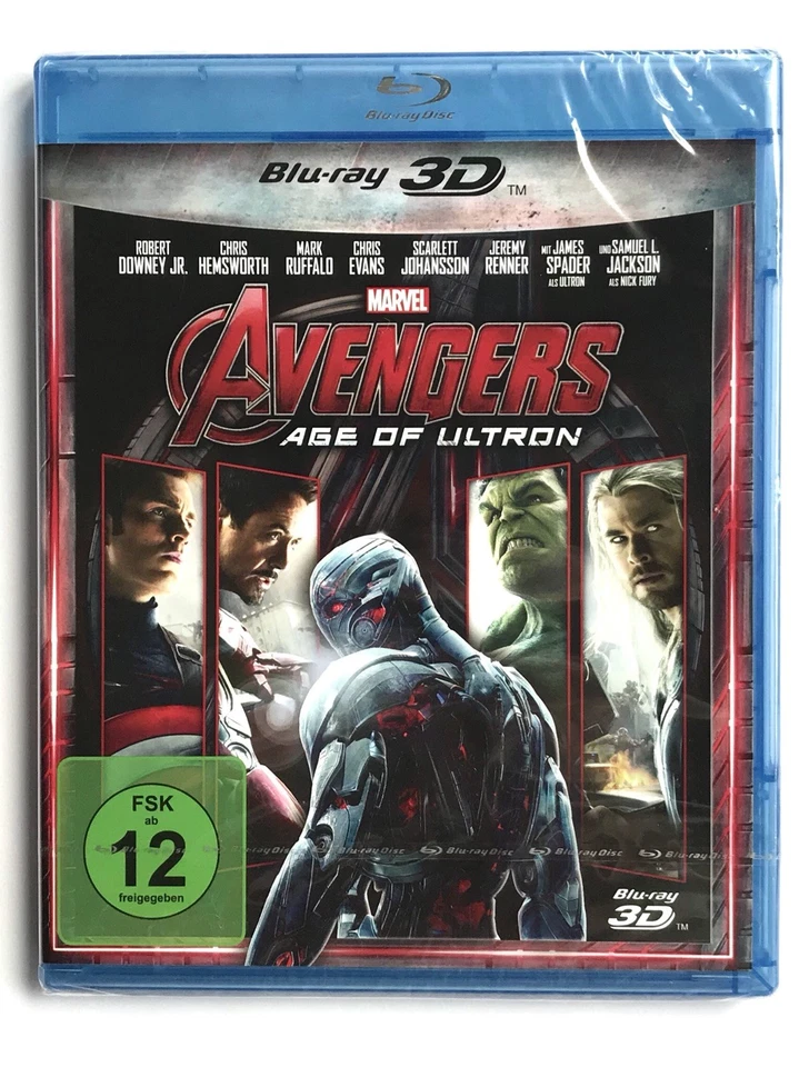 The Avengers Age Of Ultron 3d Blu Ray