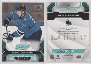 2020-21 Upper Deck MVP High Series Rookies Nikolai Knyzhov #224 Rookie RC