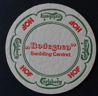 Sous-bock bière CARLSBERG Hof Bodegaen beermat coaster 1 - Photo 1/2